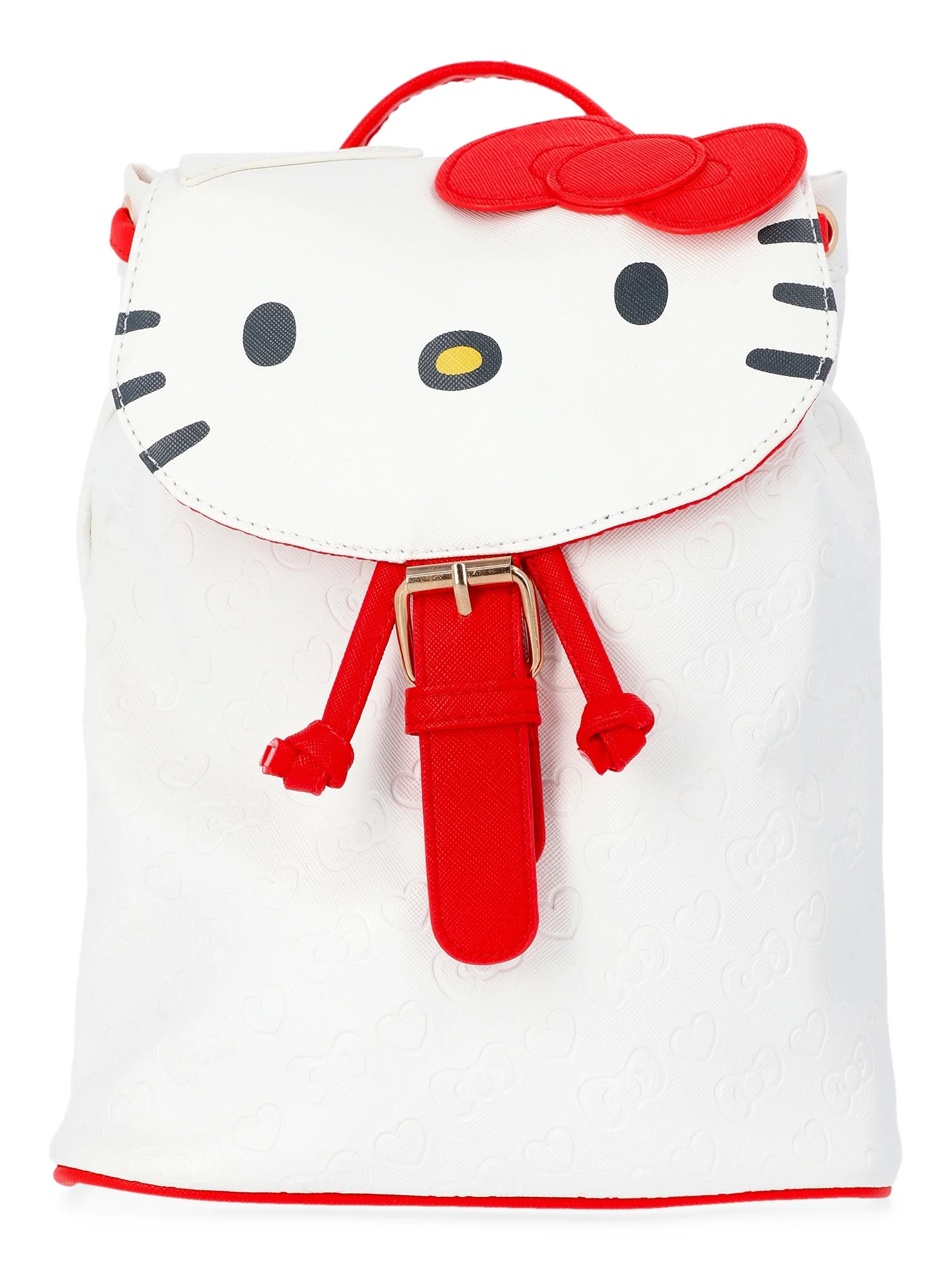 Hello Kitty Girls' Mini Drawstring Backpack, White | Walmart (US)