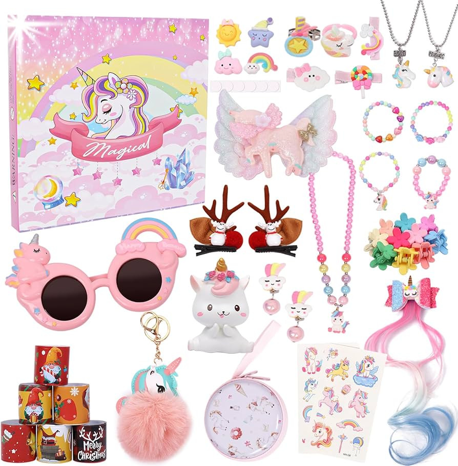 Advent Calendar 2023 Girls, Unicorn Advent Calendar 2023 kids,Princess Girl Advent Calendar 2023 ... | Amazon (US)