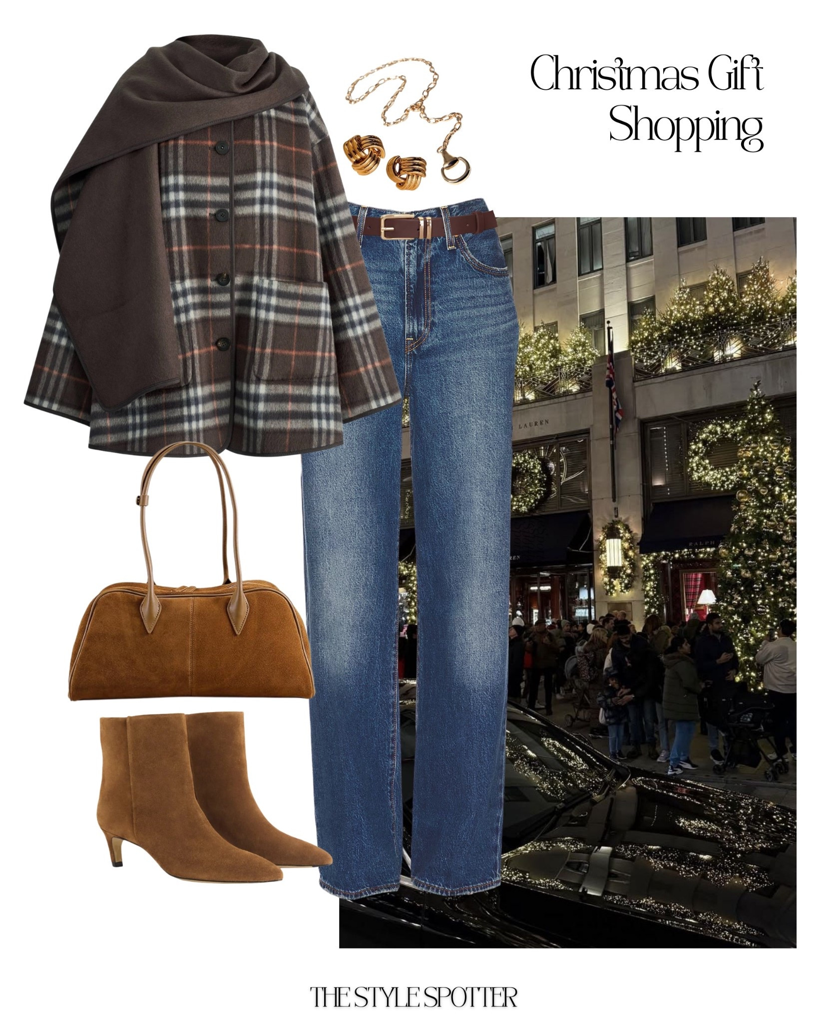 Outfit Idea: Christmas Gift Shopping 🎁 🎄 

#LTKHoliday #LTKGiftGuide #LTKootd