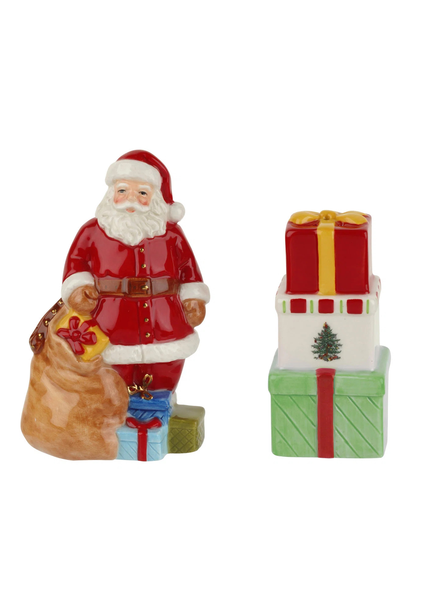 Spode Christmas Tree Santa Salt & Gift Box Pepper & Reviews | Wayfair | Wayfair North America