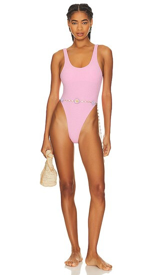 Demi One Piece in Pink | Revolve Clothing (Global)