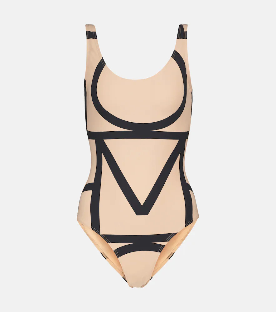 Toteme Logo swimsuit | Mytheresa (US/CA)