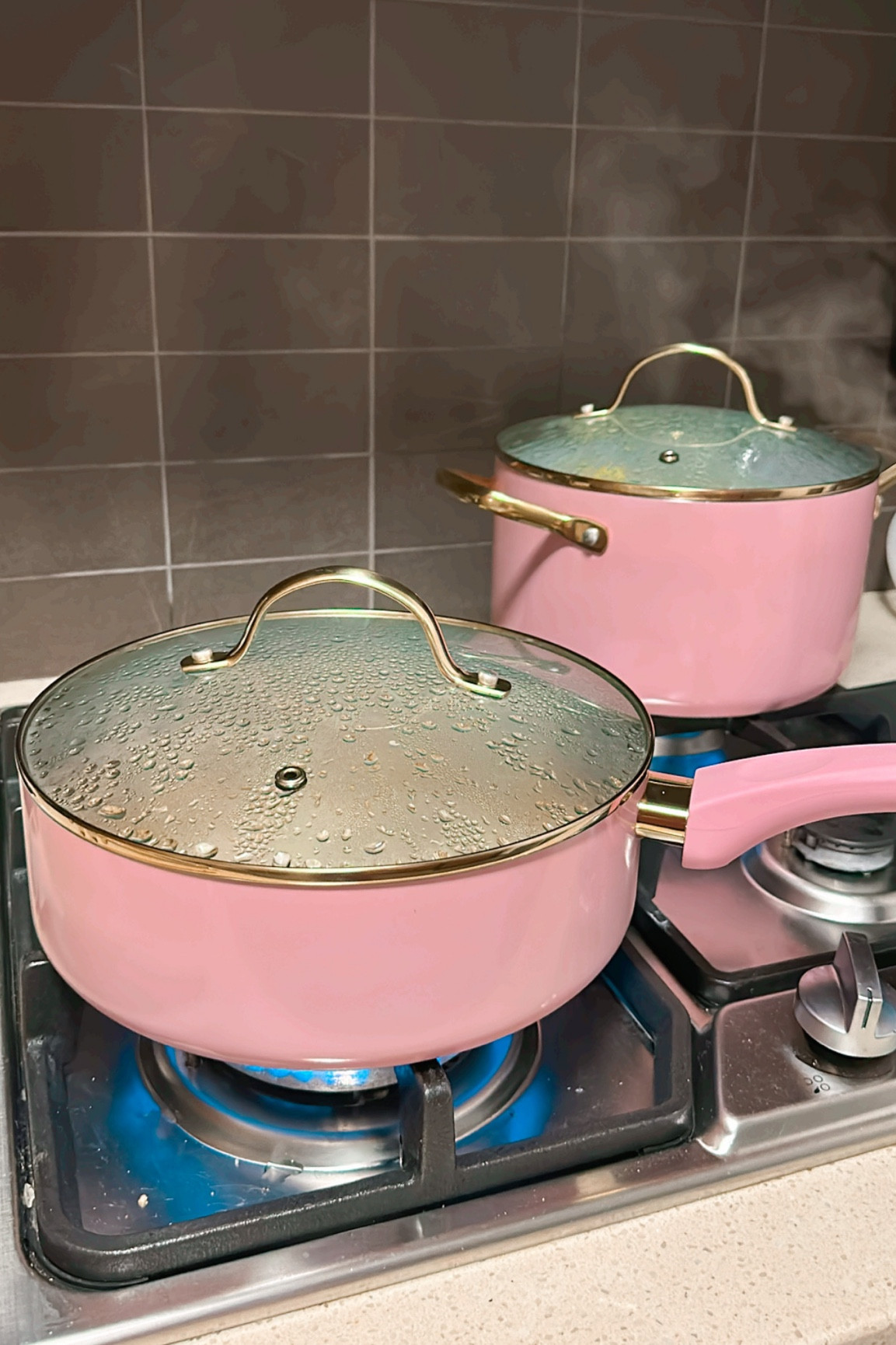 Pink pots and pans set 

#LTKhome