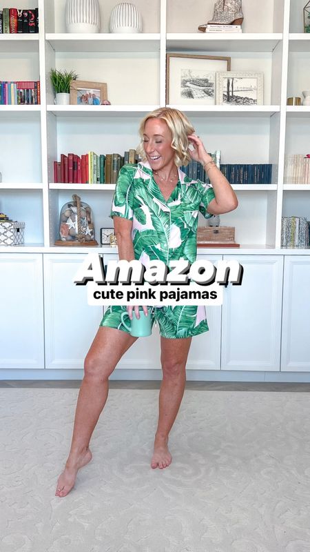 Amazon comfy pajama sets (all come in multiple other colors!):
* also linked my pajamas from the beginning - size small. 


#LTKVideo #LTKFindsUnder50 #LTKSeasonal
