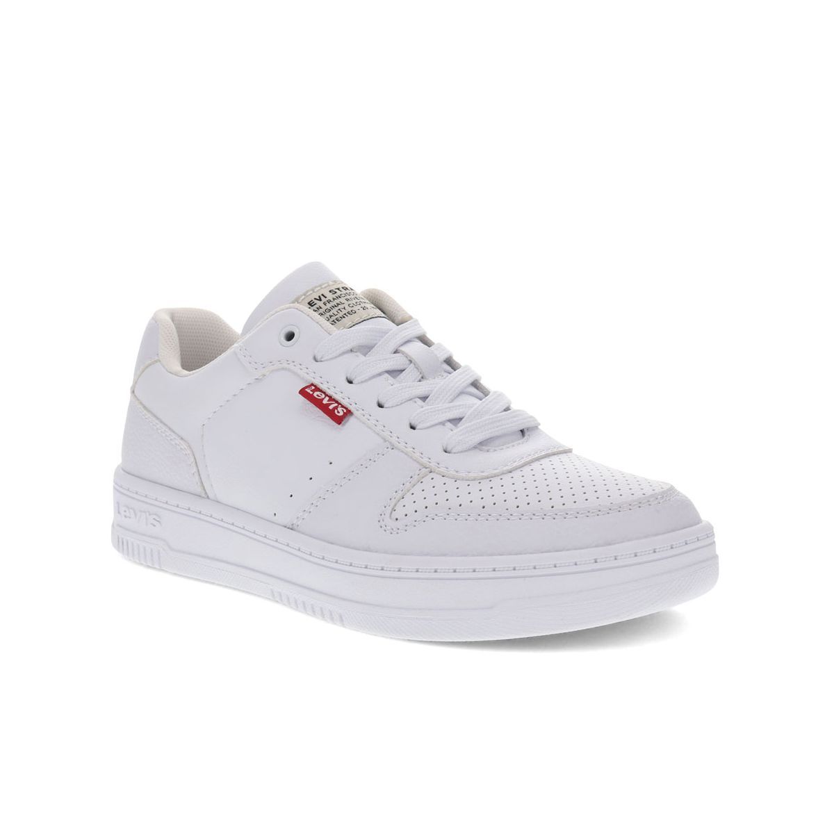 Levi's Womens Drive Lo Synthetic Leather Casual Lace Up Sneaker Shoe | Target
