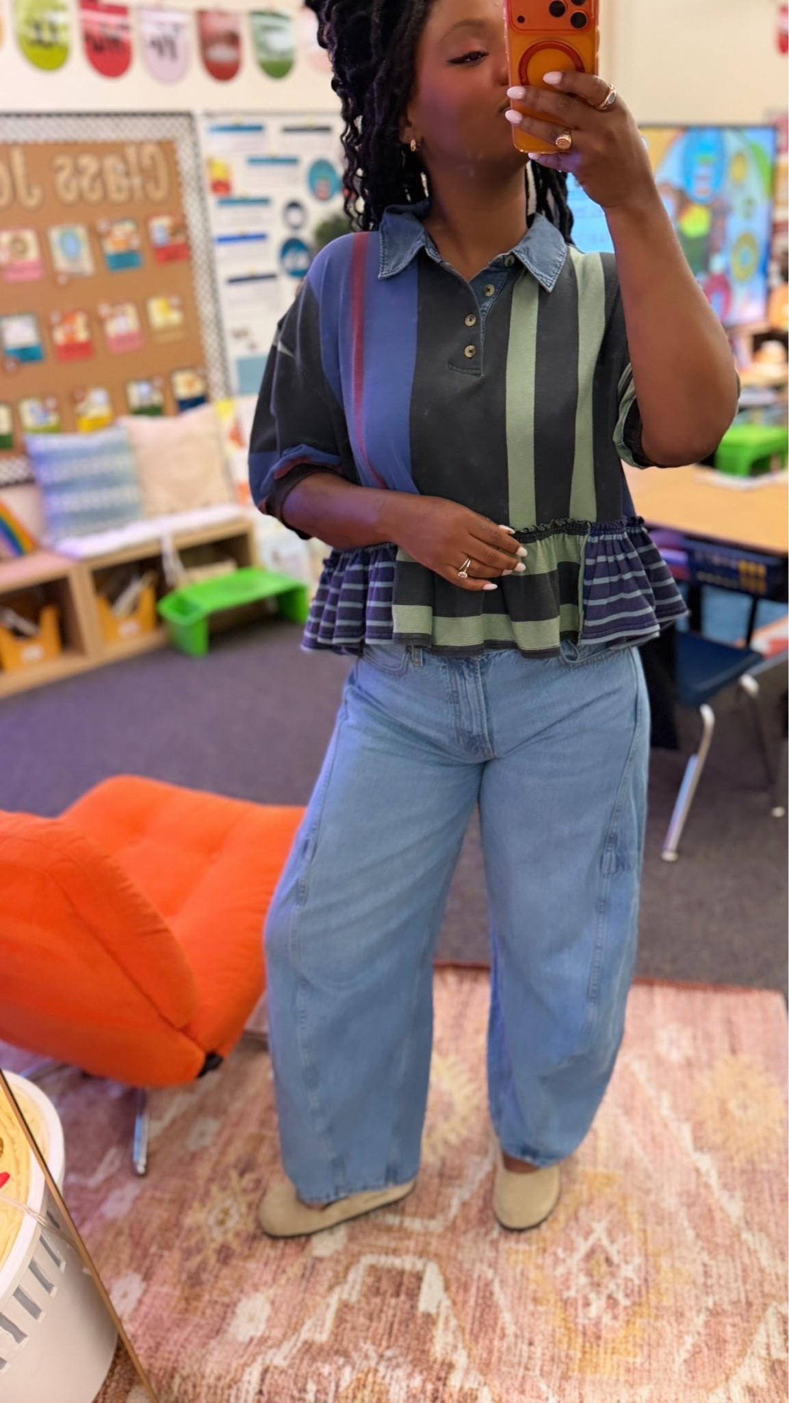 Friday! 
Shirt: Medium
Jeans: 28 curve

#LTKdayinmylife #LTKgrwm #LTKootd