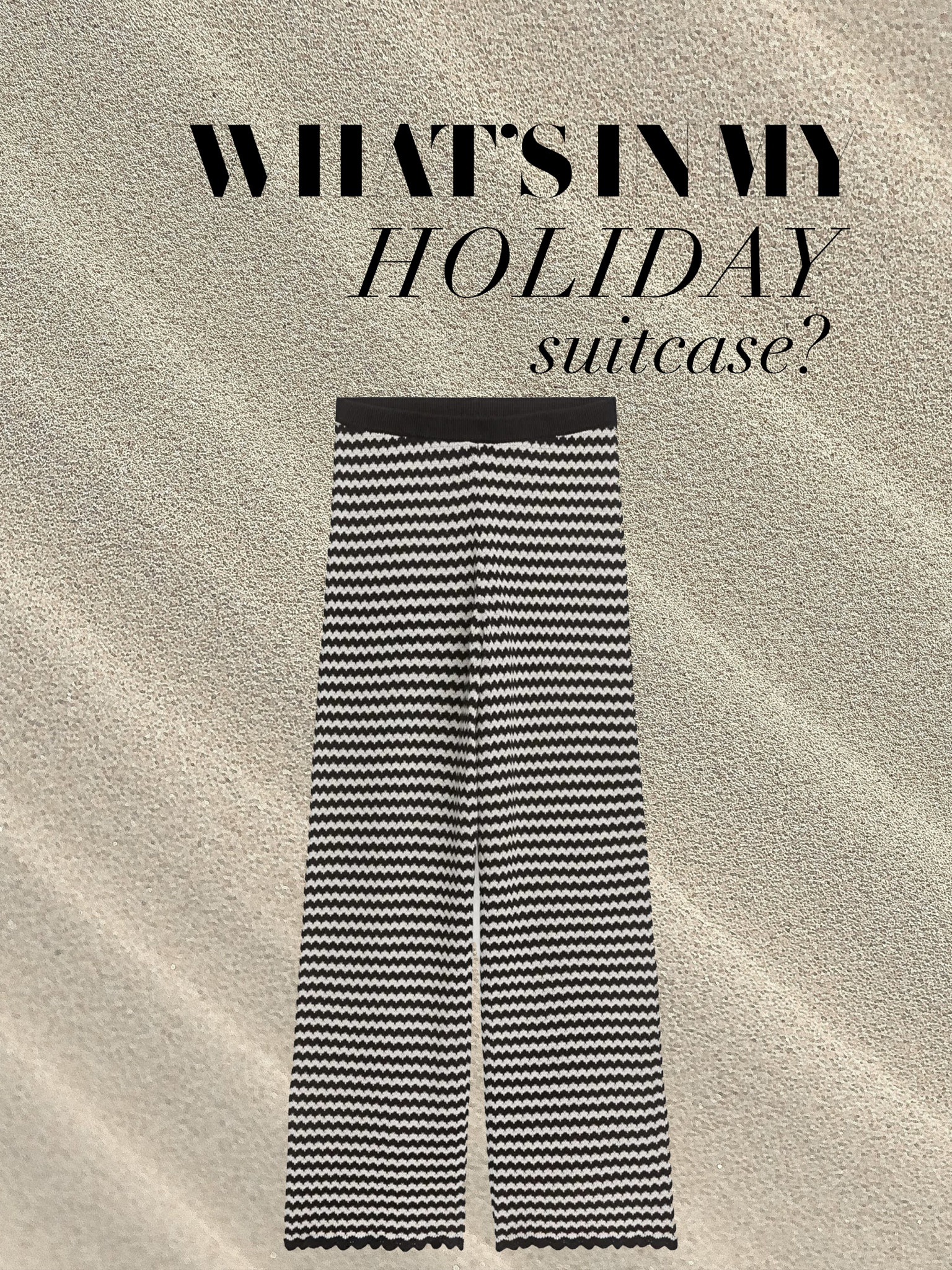 Stripes for summer. These stripe knitted trousers would be perfect with flip flops when you’re walking along the beach, just pop them over your swimsuit in between swimming and sunbathing sessions 🌊
Arket knitted stripe trousers | Holiday outfits | Flare trousers | Beach outfits | Blue and white stripe | Poolside outfit 

#LTKtravel #LTKstyletip #LTKSeasonal