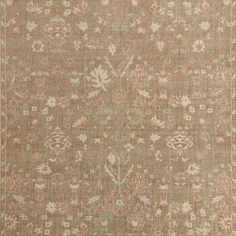Tavira Performance Traditional Rust Red Handknotted Area Rug 8'x10' | Crate & Barrel | Crate & Barrel
