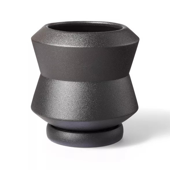 Stoneware Planter Black - Hilton Carter for Target | Target