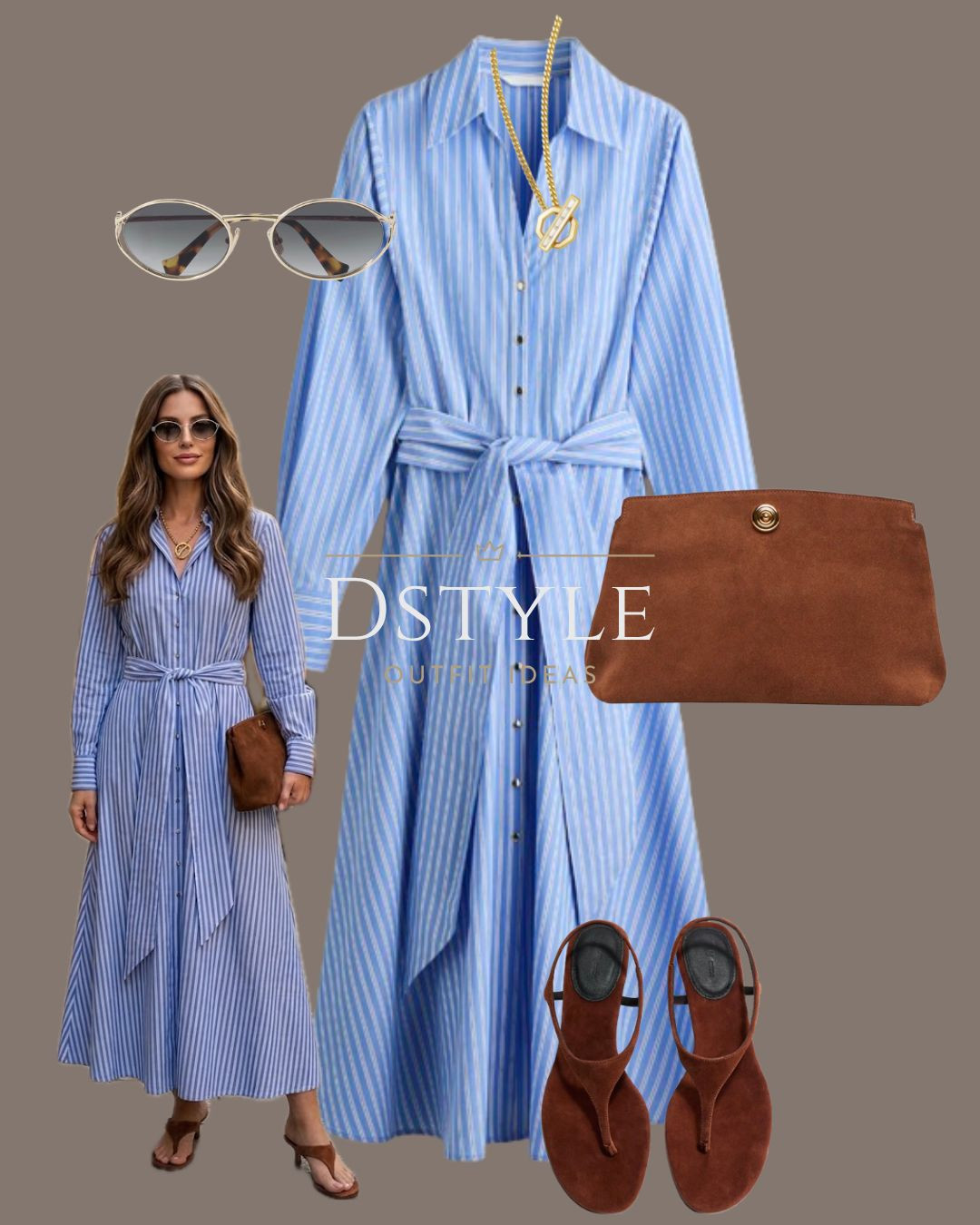 The Suede Pouch You’ll Wear Everywhere ☕️
I’m officially obsessed with this brown suede pouch. It’s the perfect "neutral with a twist" that elevates a simple striped maxi dress into a high-fashion moment. The soft, unstructured shape gives off that effortless "quiet luxury" vibe we all love.

Shop the pouch and my full look below.

#LTKhandbags #SuedePouch #ShirtDressStyle #SummerClassics #QuietLuxury #EffortlessChic #MinimalistFashion 

 

#LTKootd #LTKSeasonal #LTKOver40