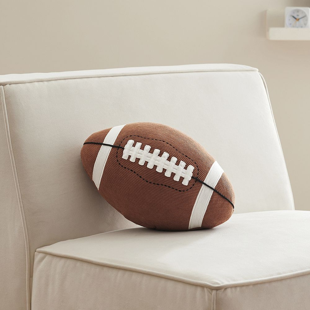 Football Shaped Pillow | Pottery Barn Teen
