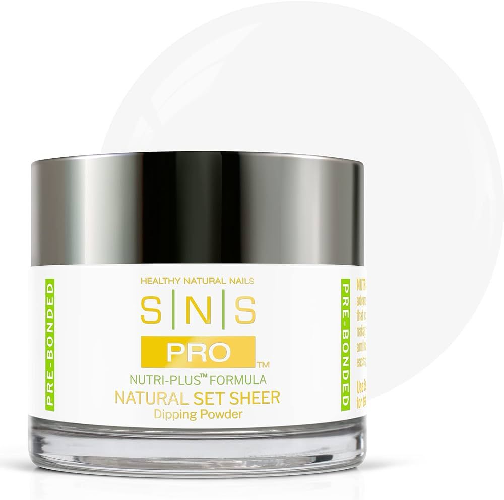 SNS Nail Dip Powder, Gelous Color Dipping Powder - Natural Set Sheer (Natural/Nudes, Sheer), PWNS... | Amazon (US)