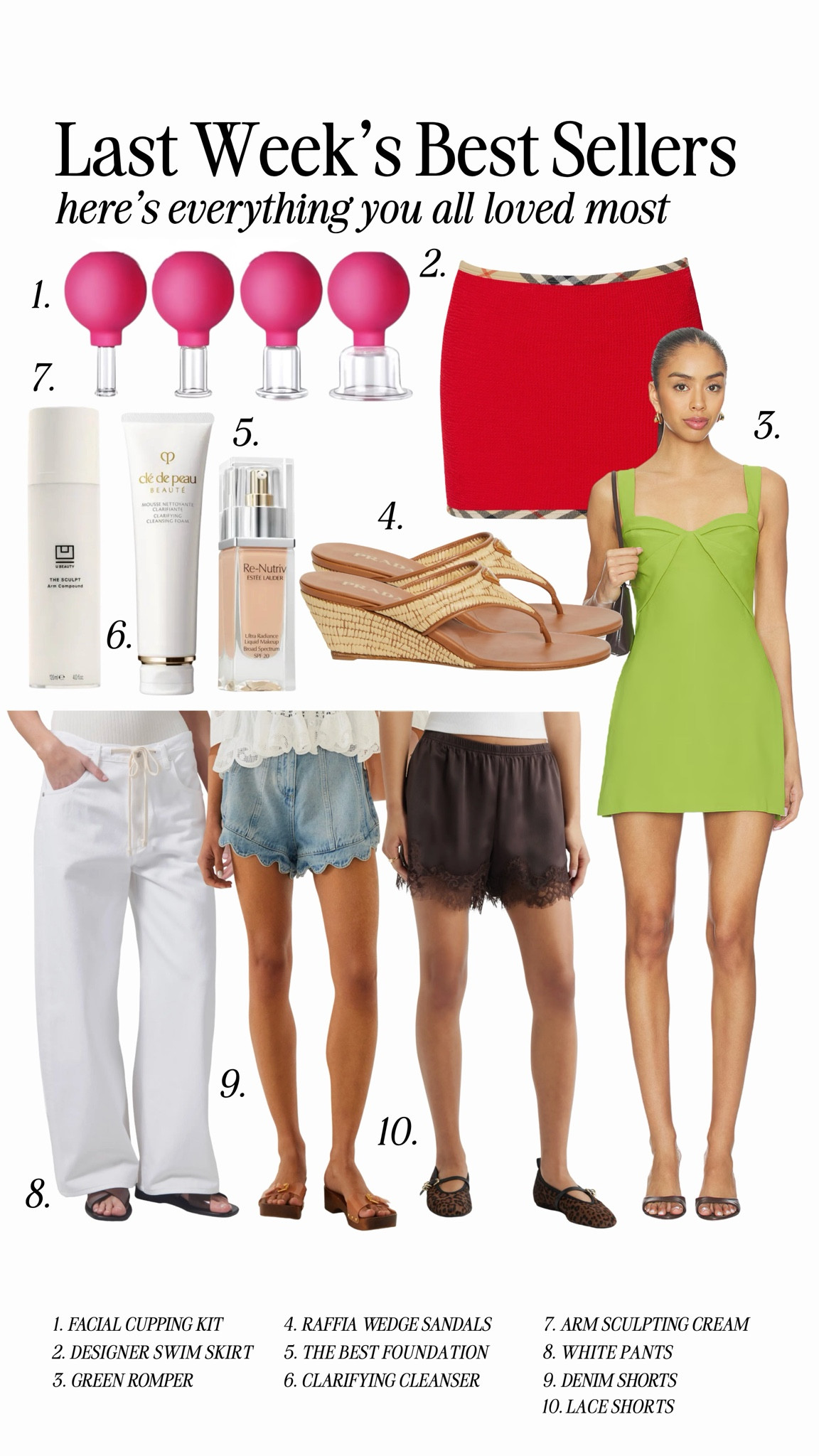last week’s best sellers

best selling beauty, summer fashion, mature skin, everyday must haves

#LTKBeauty