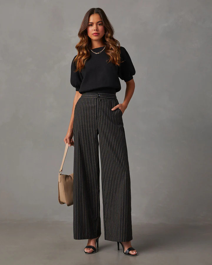 Livia Puff Sleeve Knit Sweater Top | VICI