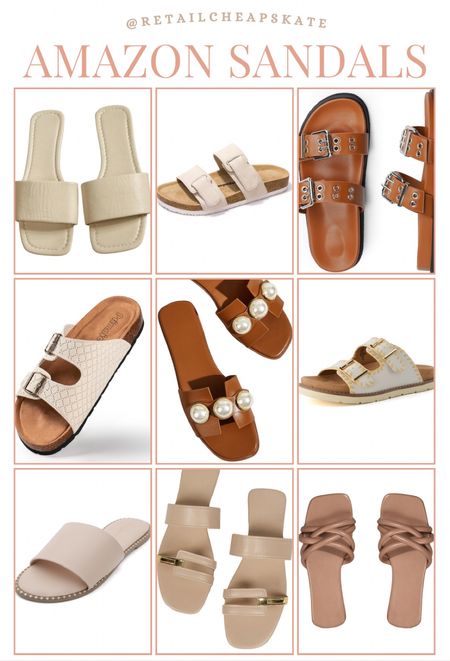Amazon sandals! 

#LTKStyleTip #LTKShoeCrush #LTKFindsUnder50