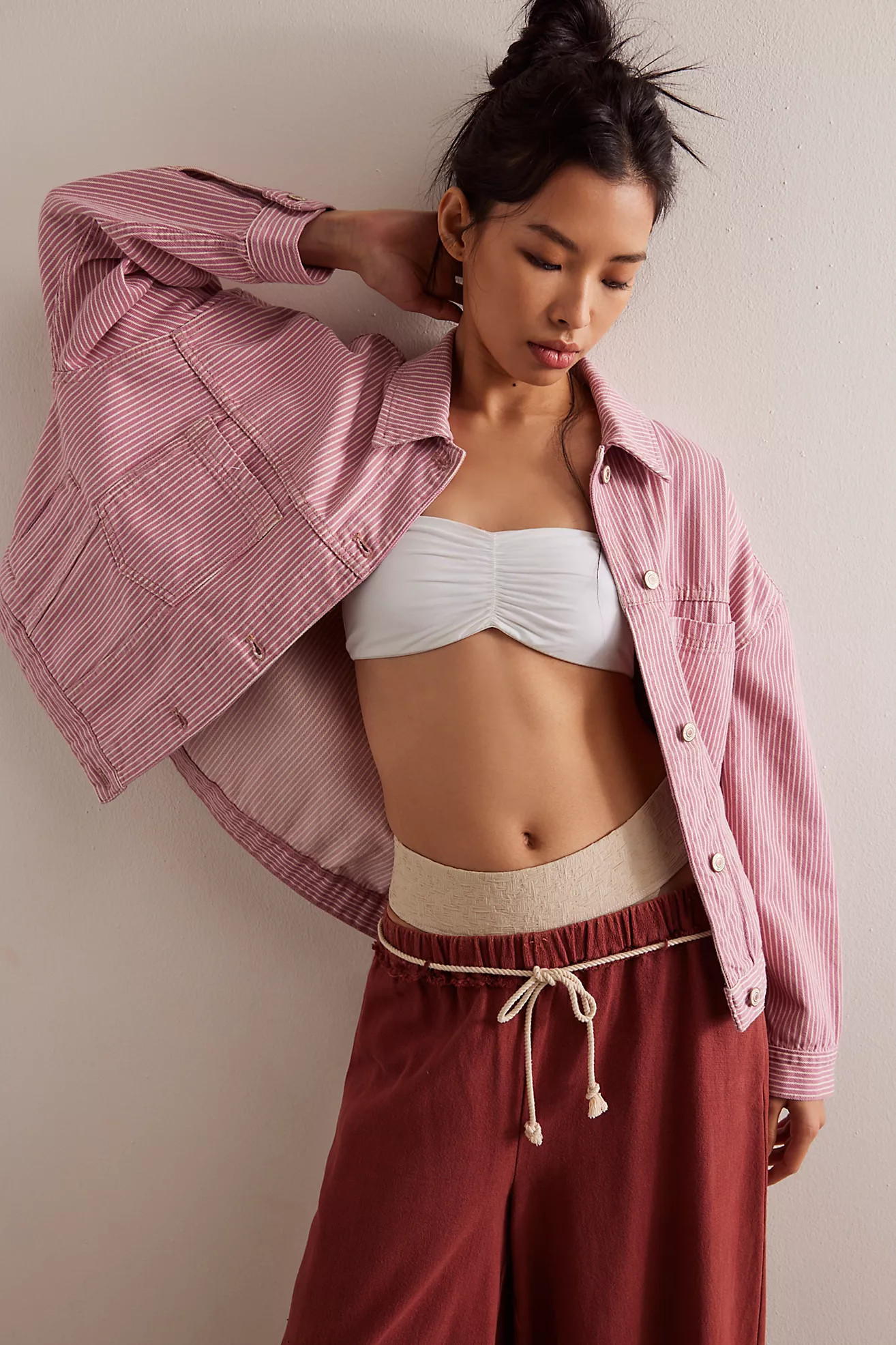 We The Free Opal Swing Railroad Jacket | Free People (Global - UK&FR Excluded)