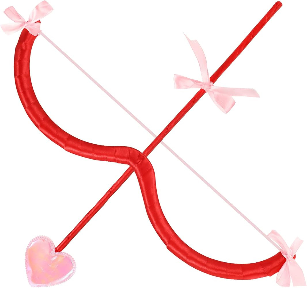 Leitee Cupid Bow and Arrow Halloween Cupid Accessories Cupid Cosplay Prop Halloween Cupid Mini Bo... | Amazon (US)