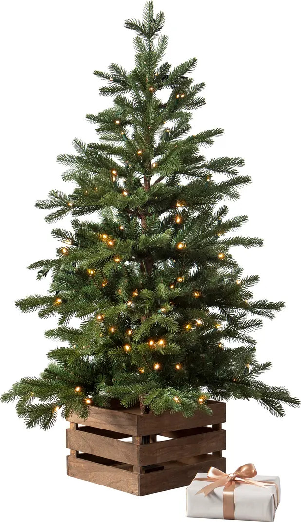 Country Farm Fir Pre-Lit Artificial Tree | Nordstrom
