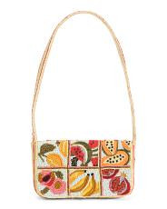 Fruits Beaded Shoulder Bag | TJ Maxx