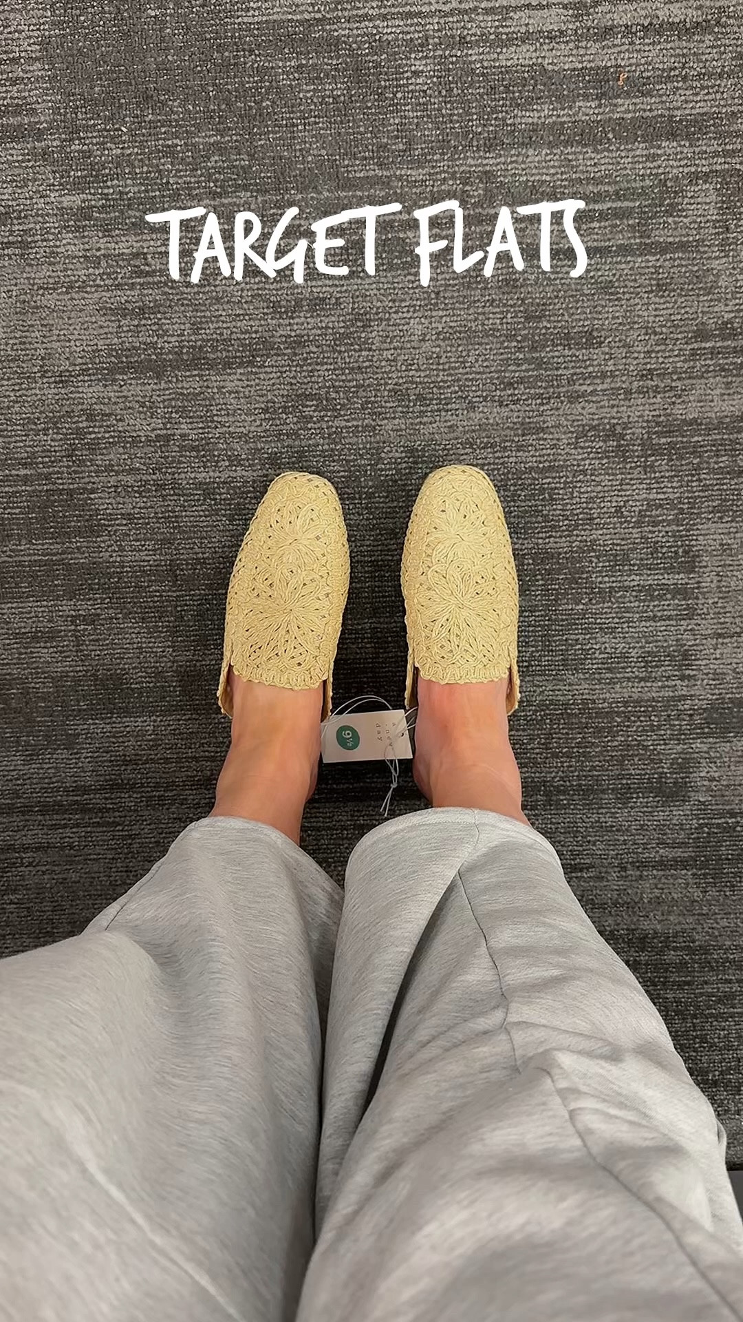 Wearing my usual size! Super cute for dressing up for summer, and spring! 

@Target 

Target flats, Target footwear, spring footwear, work flats, work shoes, dress up shoes 

#LTKSeasonal #LTKWorkwear