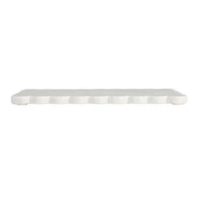 Marble Cheese Board With Scalloped Edge | Wayfair North America
