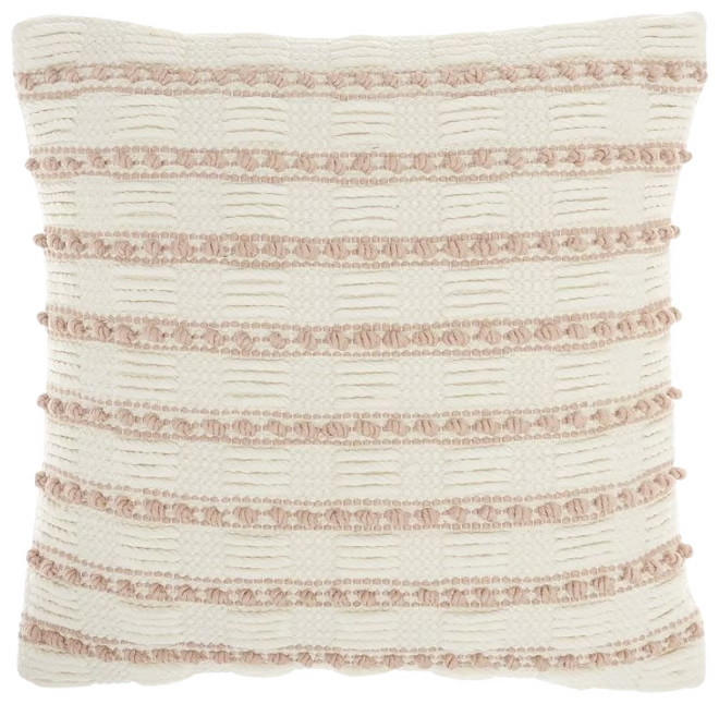 Mina Victory Life Styles Woven Lines and Dots Throw Pillow | Kohl's