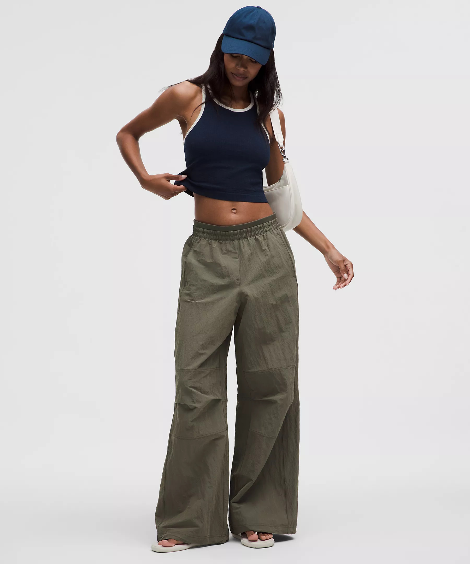 Crinkle Nylon Relaxed Parachute Pant | Lululemon (US)