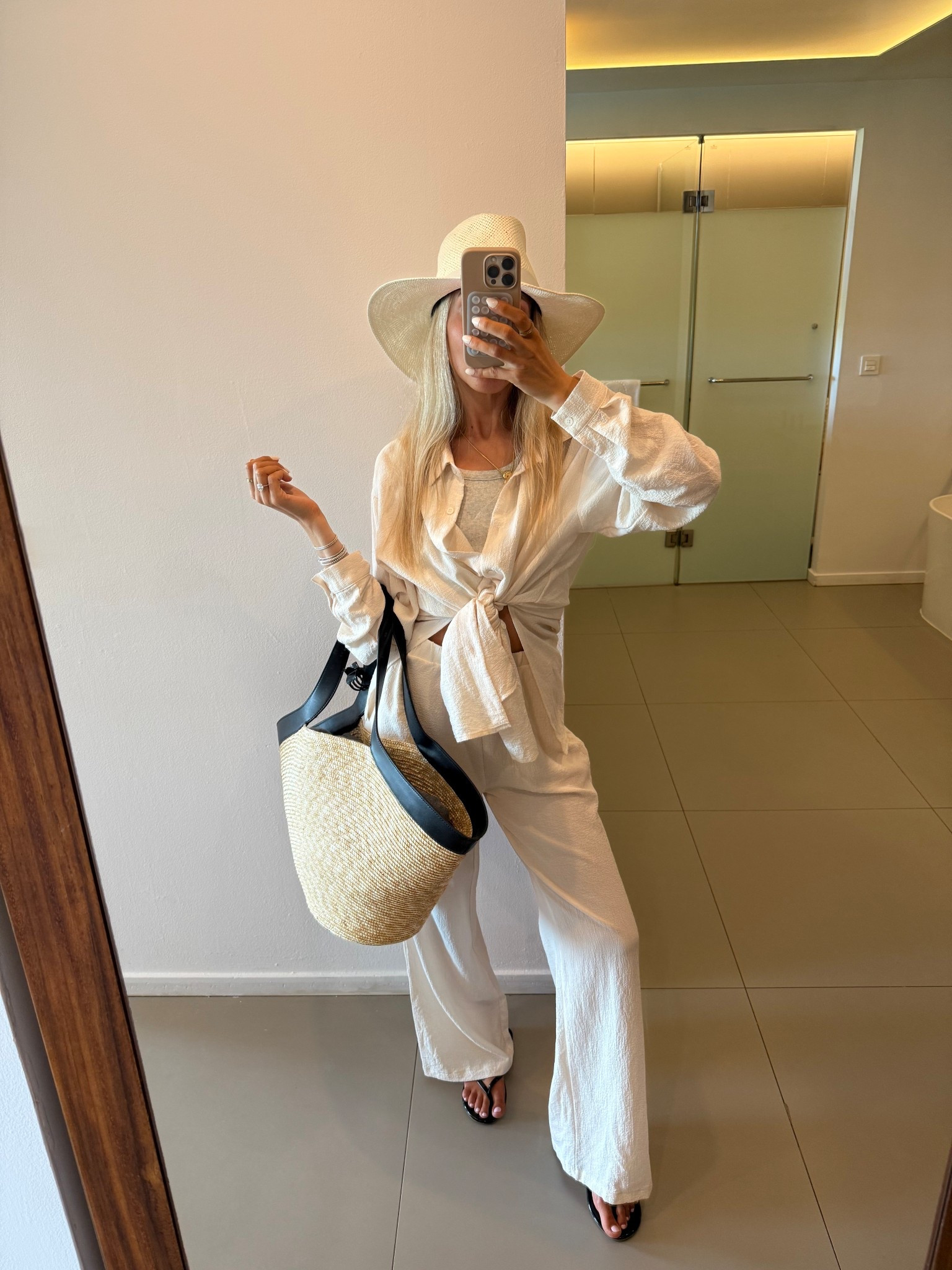 Hat - Janessa Leone
Bag - old Mango 

#LTKTravel #LTKgrwm #LTKootd