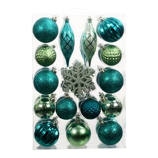 40 Pack Peacock Mixed Shatterproof Ornaments by Ashland® | Michaels | Michaels Stores