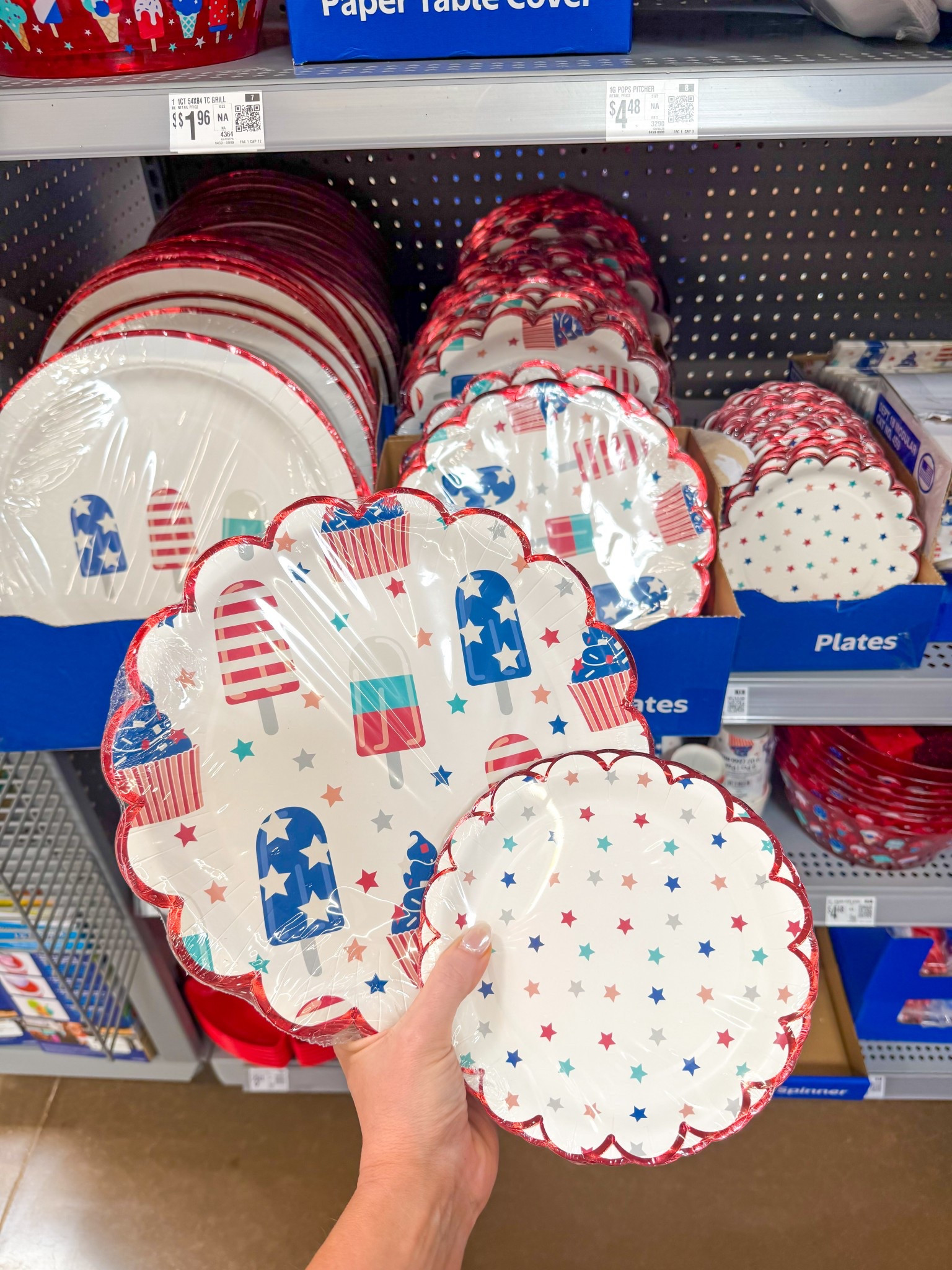 Patriotic party plates - Memorial Day cookout 






Stars and Stripes 
4th of July 
Red white blue 
Walmart finds 


#LTKSeasonal #LTKHome