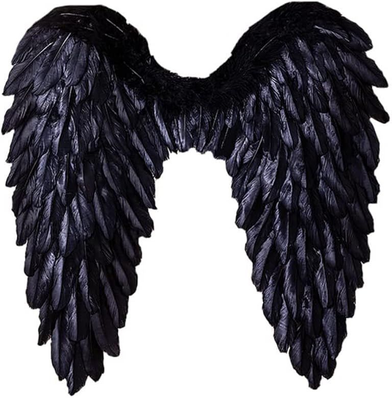 Jonsdavian Feather Halloween Decoration Scene Layout Angel Wings Dance Party Cosplay Costumes Show M | Amazon (US)