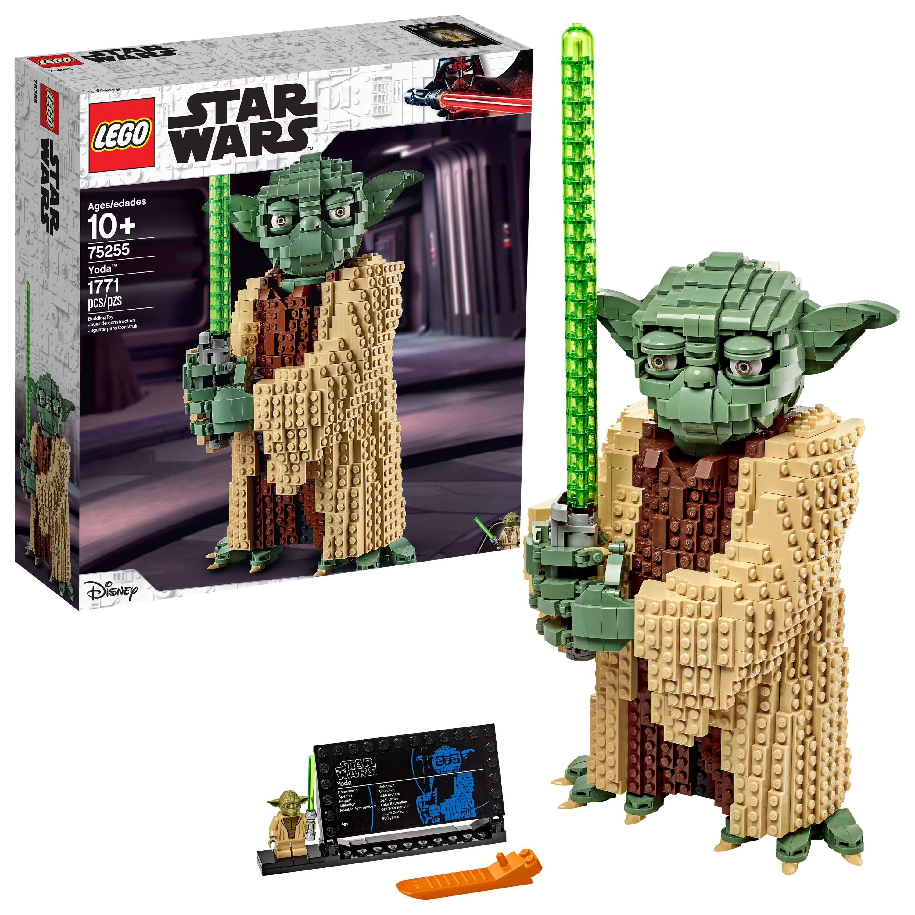 LEGO Star Wars Yoda 75255 Collectible Building Model (1771 Pieces) | Walmart (US)