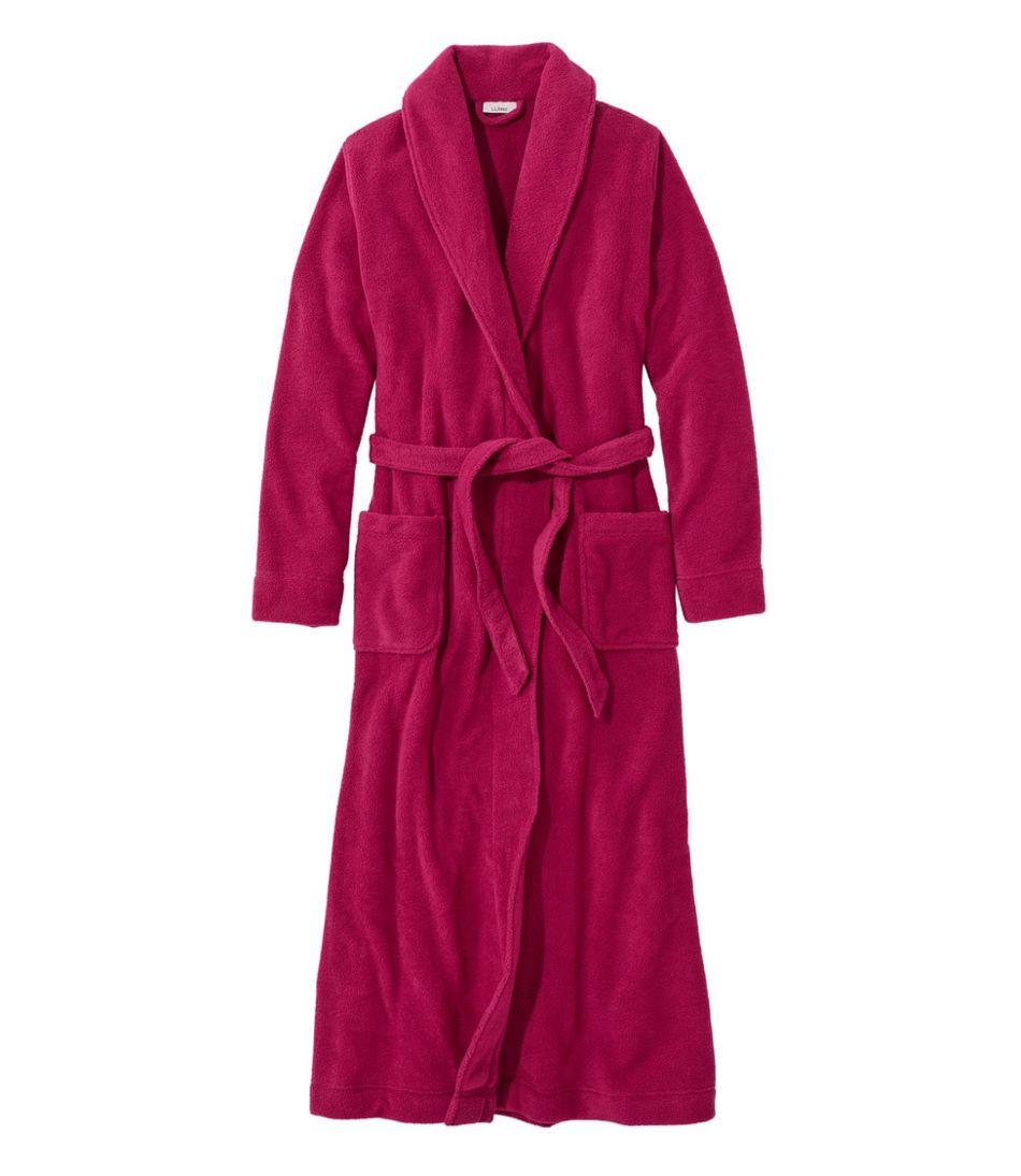 Women's Winter Fleece Robe, Wrap-Front | L.L. Bean