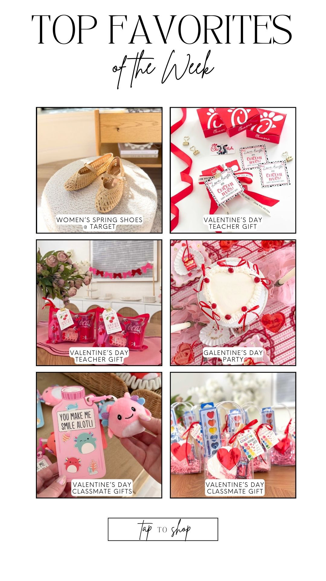 Top favorites of the week! 

 

#LTKValentine #LTKSeasonal #LTKKids