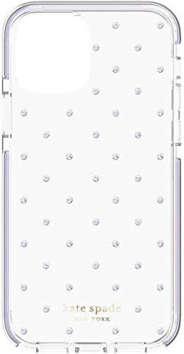 Kate Spade new York Protective Hardshell Case for iPhone 12 Pro Max - Pin Dot Clear (iPhone 12 Pro M | Amazon (US)