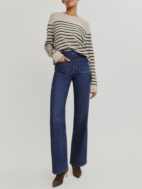 Victoria High Rise Wide Leg Jeans | Reformation (US & AU)