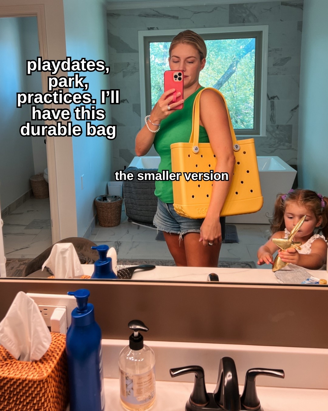 The smaller Bogg I thought I was being so extra when I bought it and now I use it constantly 

#LTKSummerEdit #LTKSeasonal #LTKStyleTip