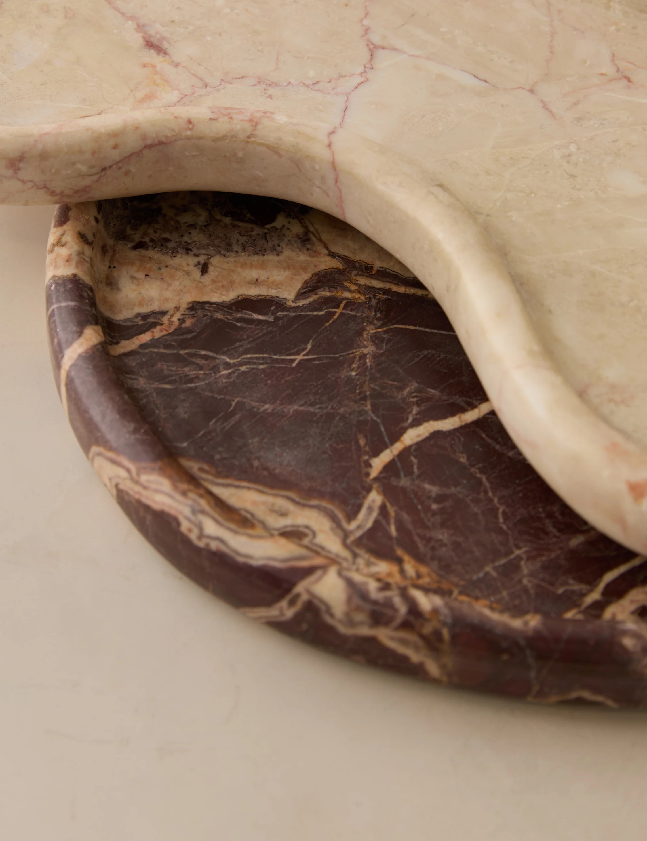 Sorley Marble Trays (Set of 2) | Lulu and Georgia 