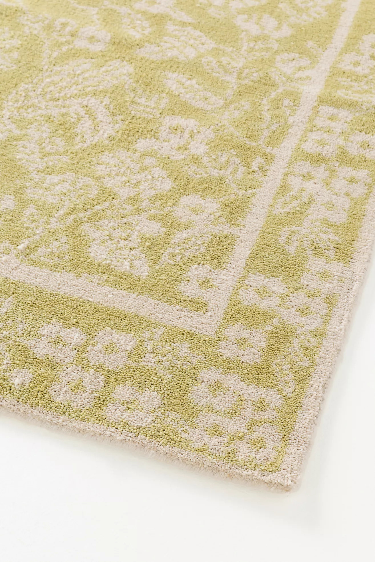 Francine Hand-Knotted Wool Floral Rug | Anthropologie (US)