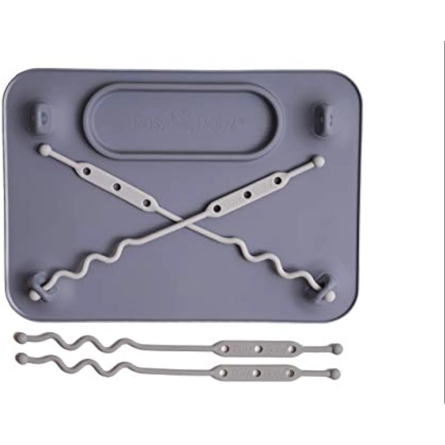 BUSY BABY MAT | Silicone Suction Placemat for Babies & Toddlers with 4 Adjustable Tethers to Atta... | Walmart (US)