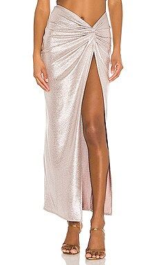 Natalie Rolt X REVOLVE Saskia Skirt in Silver from Revolve.com | Revolve Clothing (Global)