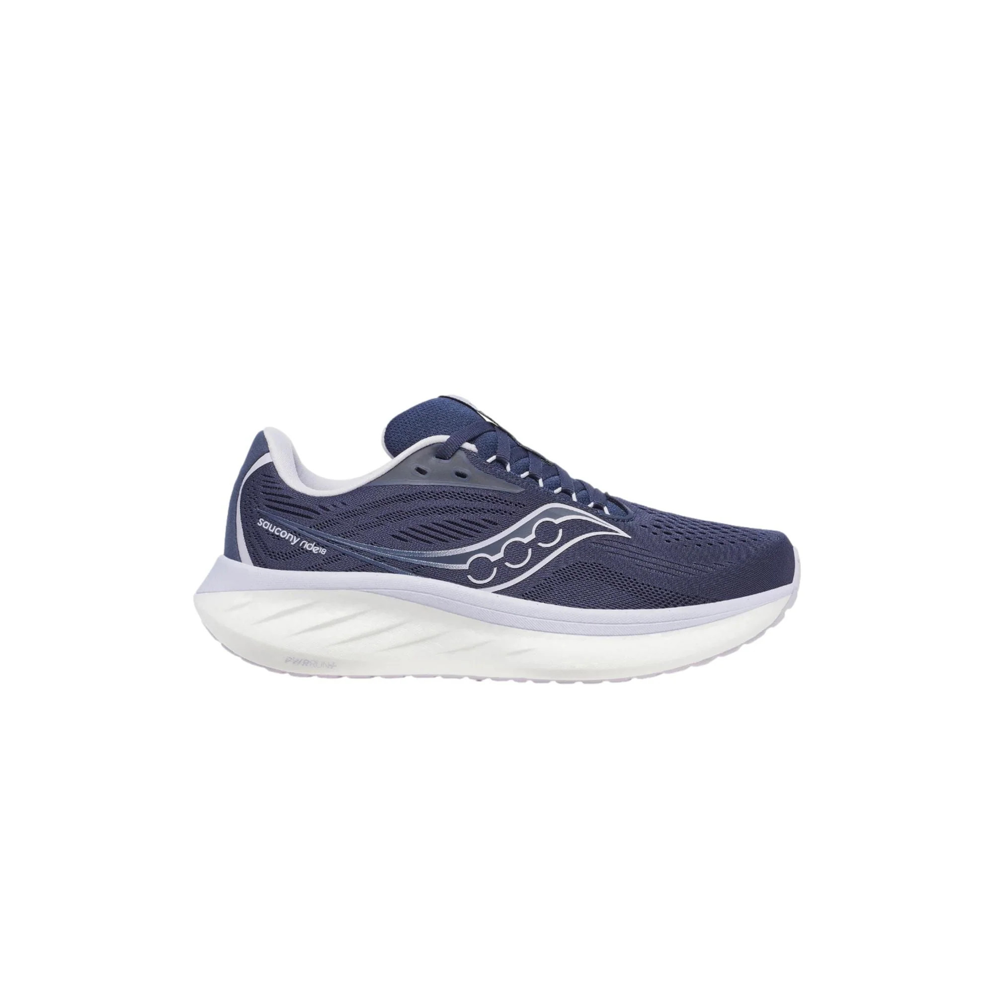 Saucony Ride 18 Navy / Aster S11000-243 Women's | Shop Simon