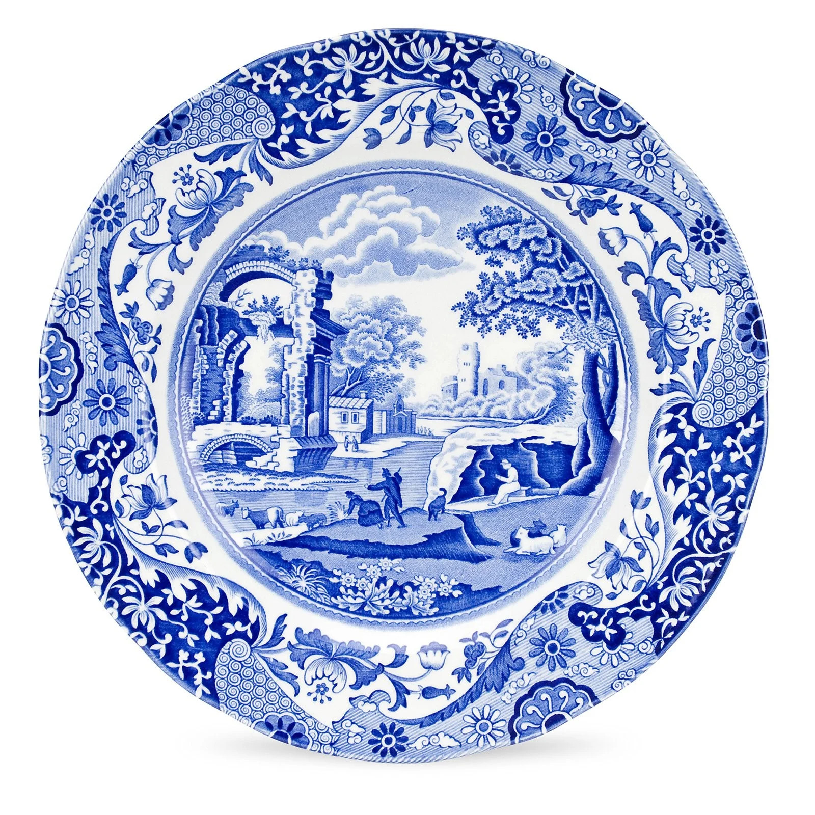 Spode Blue Italian Dinner Plates - Set of 4 - Walmart.com | Walmart (US)