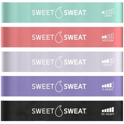Sports Research Sweet Sweat Mini Loop Fitness Bands - Multi - 5-Pack | Target