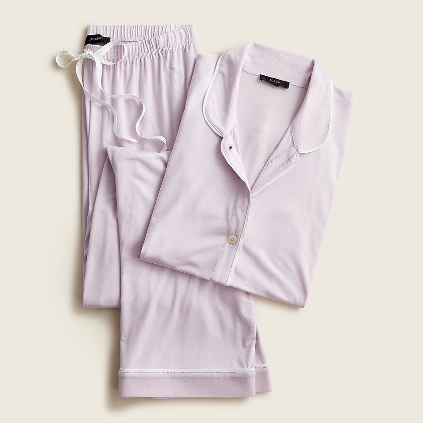 J.Crew: Eco Dreamiest Long-sleeve Pajama Set For Women | J.Crew US