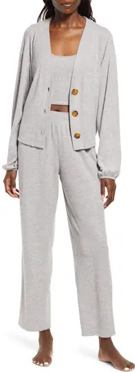 3-Piece So Soft Rib Lounge Set | Nordstrom