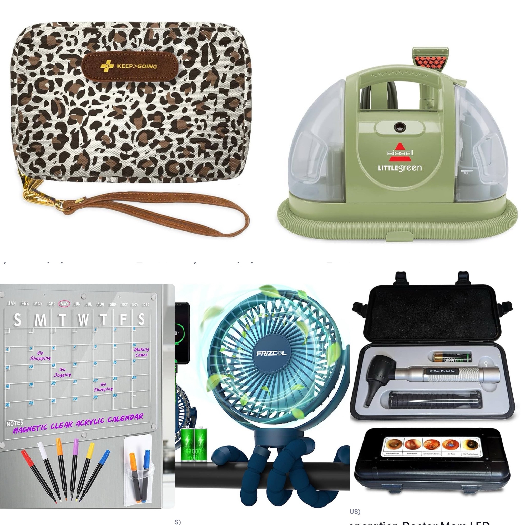 I wish I had bought these sooner! My “Top 5 Mom Must-Haves”! things I use continually  as a mom! 
*The on the go first aid kit is great for traveling! 
*Everyone needs a wet vac to get alllll the stains out of the couches and rugs! This one has been so helpful for us! Actually used it tonight! 
*The magnetic calendar has been a life saver with three kids! I know longer  hear, “well, I didn’t know they had that”. Instead, “did you check the calendar” 😂 
*Stroller fan….thats a no brainer and these last forever! Charge is the best I have found! 
*If you struggle with ear infections in your clan…..THIS is what you neeeeed! You can check for an ear infection before you even go to the doctor ! Even has a chart included that shows pictures of what a normal and infected ear looks like! I can’t recommend enough!    

#AmazonDeals #AmazonHomeFinds #MomEssentials #DailyMomLife #LifeWithKids #HomeHacks #MomProducts #GameChangerFinds #MustHaveItems #SimpleLivingMama #amazonkids 
#ltk
#momapproved 

#LTKmomlife #LTKHome #LTKKids