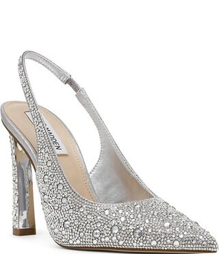 Steve Madden Fete-R Rhinestone Slingback Dress Pumps | Dillard's | Dillard's