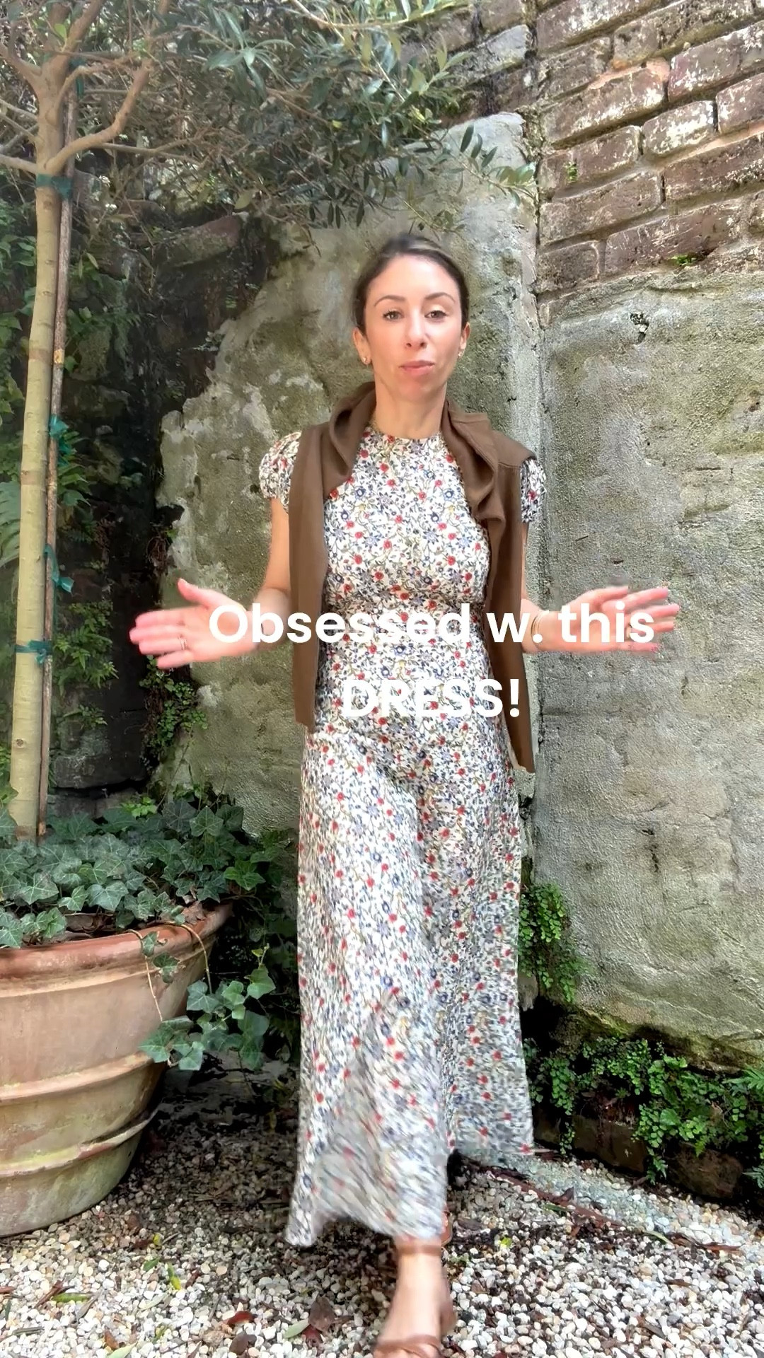The most flattering Doen dress! The video shares fit and sizing and details you need to know. Usual size or perhaps up if you’re nervous! 

Margaux sandals (usual or down a bit)

Goelia knit top. My secret source! 

#LTKWedding #LTKShoeCrush #LTKStyleTip