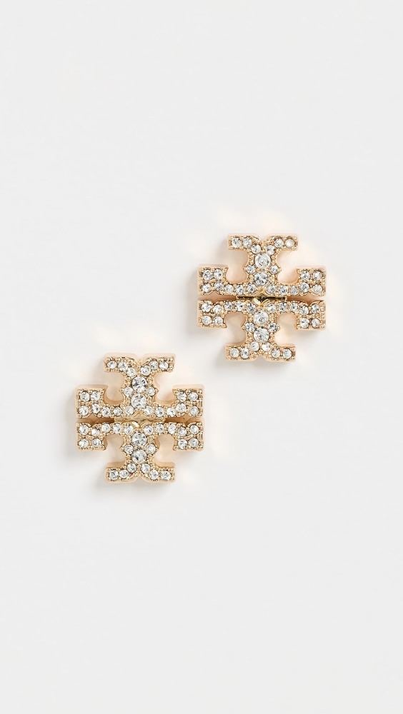 Kira Pave Stud Earrings | Shopbop